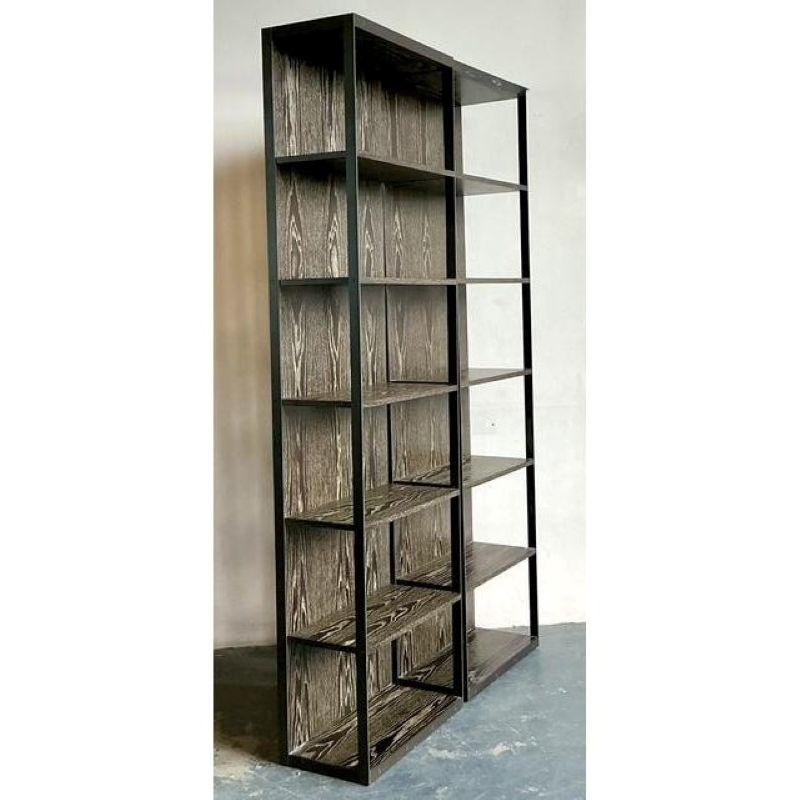 XX secolo Etagere vintage in stile bohémien Christiane Liagre per HolLY HUNT - Una coppia in vendita