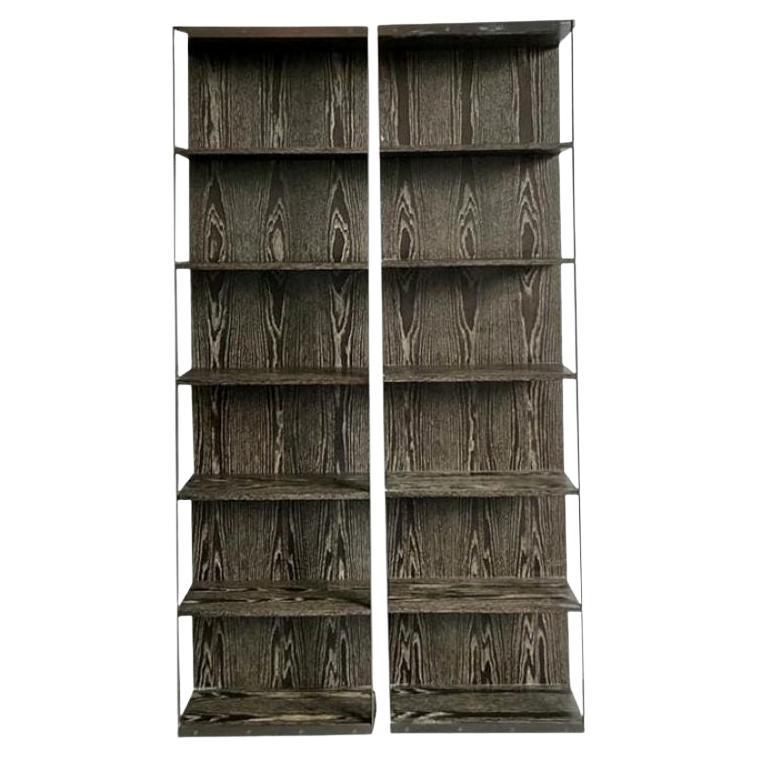 Etagere vintage in stile bohémien Christiane Liagre per HolLY HUNT - Una coppia in vendita