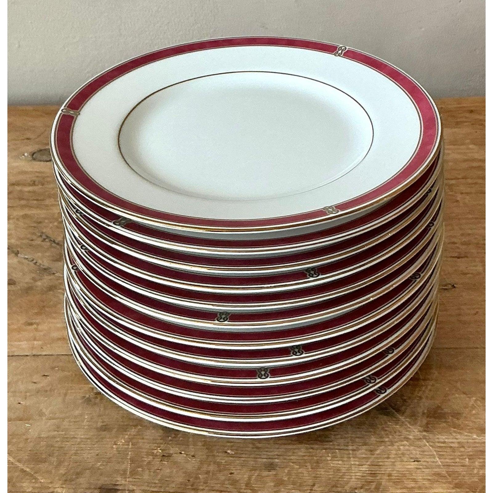 Assiettes à salade Vintage By Christofle 