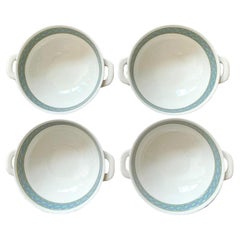 Ciotole vintage Boho Christofle "Torsada" - Set di 4 pezzi