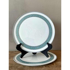 Vintage Boho Christofle "Torsada" Cake Plates - A Pair