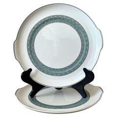 Vassoio da portata "Torsada" Boho Christofle d'epoca - Una coppia