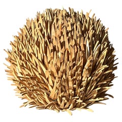Vintage Boho Kokosnuss Schale Meer Urchin Lampe