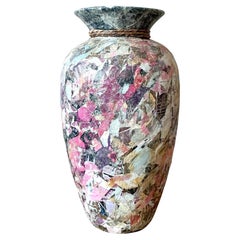 Natural Fiber Vases and Vessels
