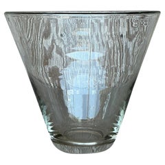 Vintage Boho Cone Glass Bowl