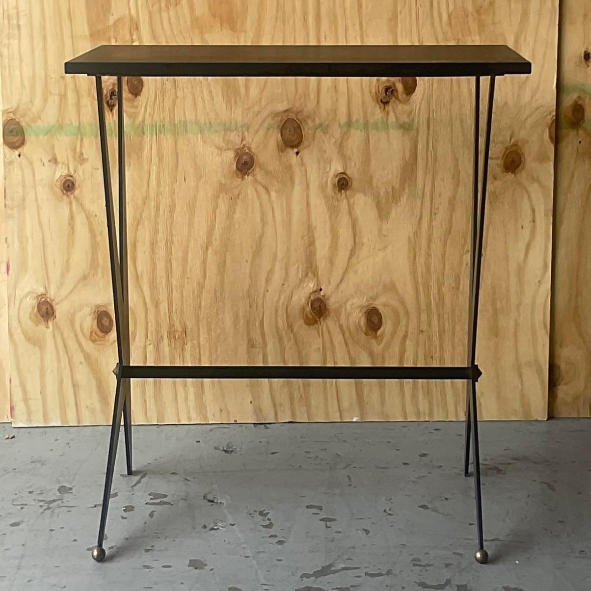 20th Century Vintage Boho Console Table After Ostuni