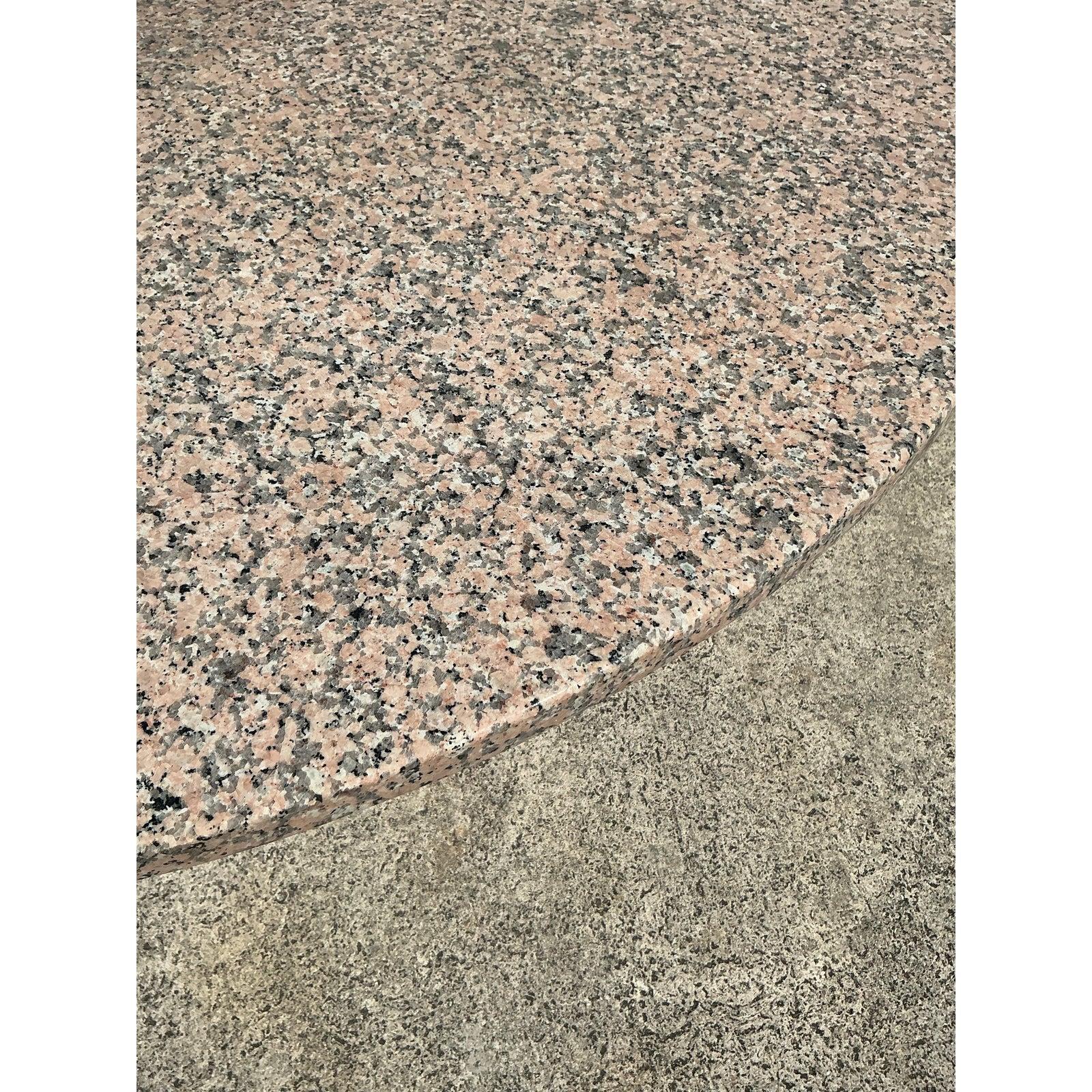 Vintage Boho Custom Granite Dining Table For Sale 3