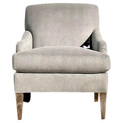 Used Boho Custom Herringbone Lounge Chair