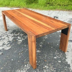 Vintage Boho Custom Plank Dining Table