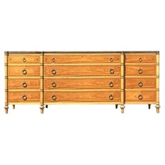 Vintage Boho Daniel Jones Long Credenza