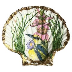 Concha de Ostra Decoupage Boho Vintage