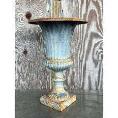 Urne en fonte vintage Boho