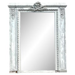 Miroir vintage Boho sculpté à la main