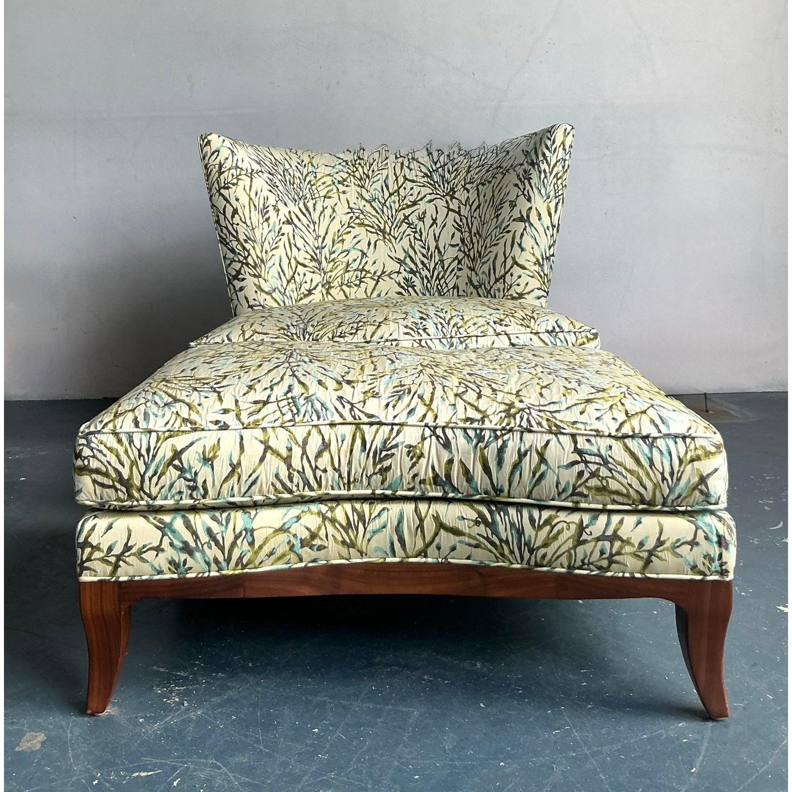 Vintage Boho Donghia Seide Jacquard 