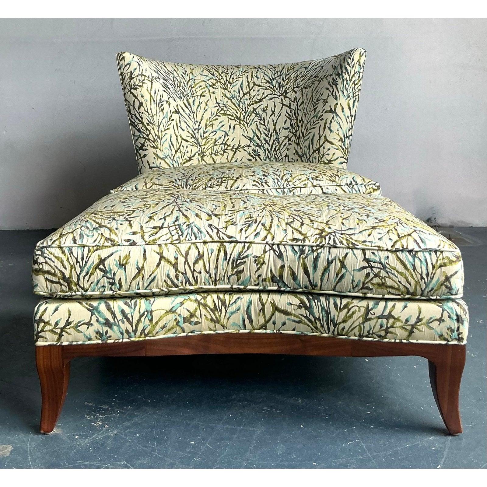 Vintage Boho Donghia Seide Jacquard 