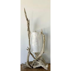Vintage Boho Driftwood Lamp