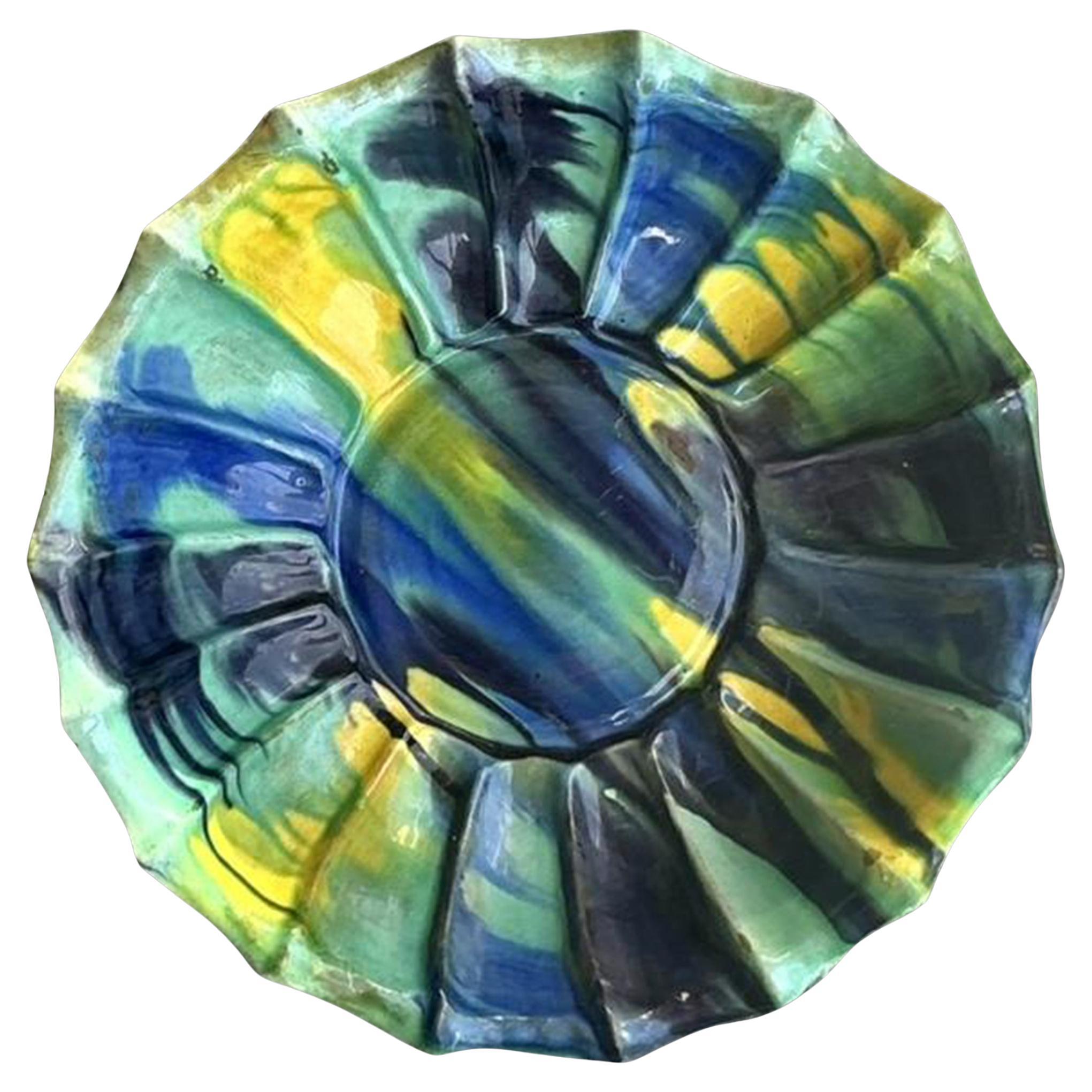 Bol Vintage Boho Drip Glaze