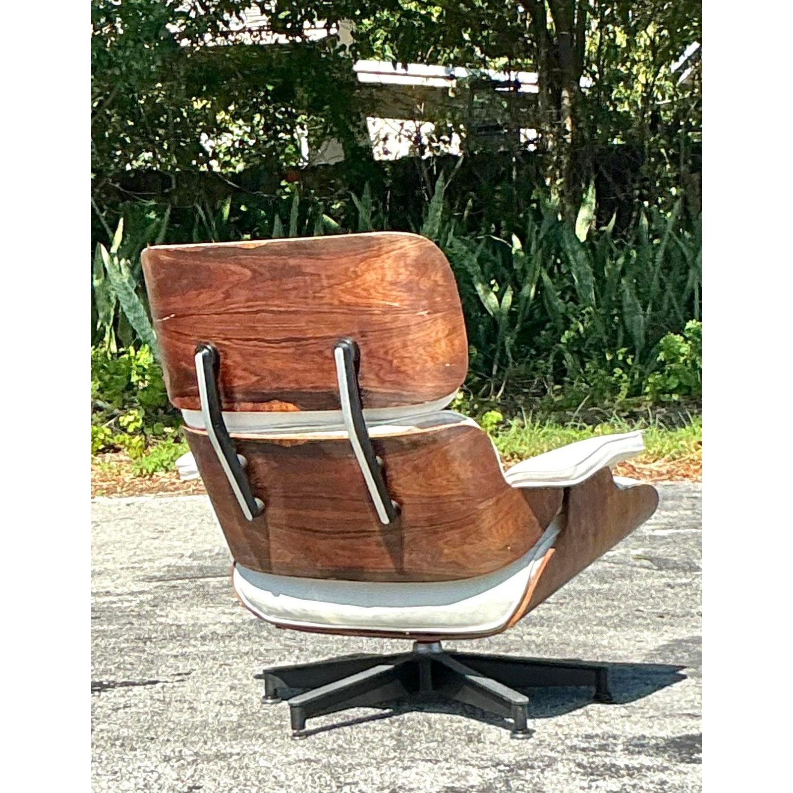 Sedia da salotto bohémien Eames per Herman Miller d'epoca In condizioni buone in vendita a west palm beach, FL