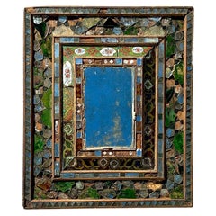 Vintage Boho Eglomise Mirror