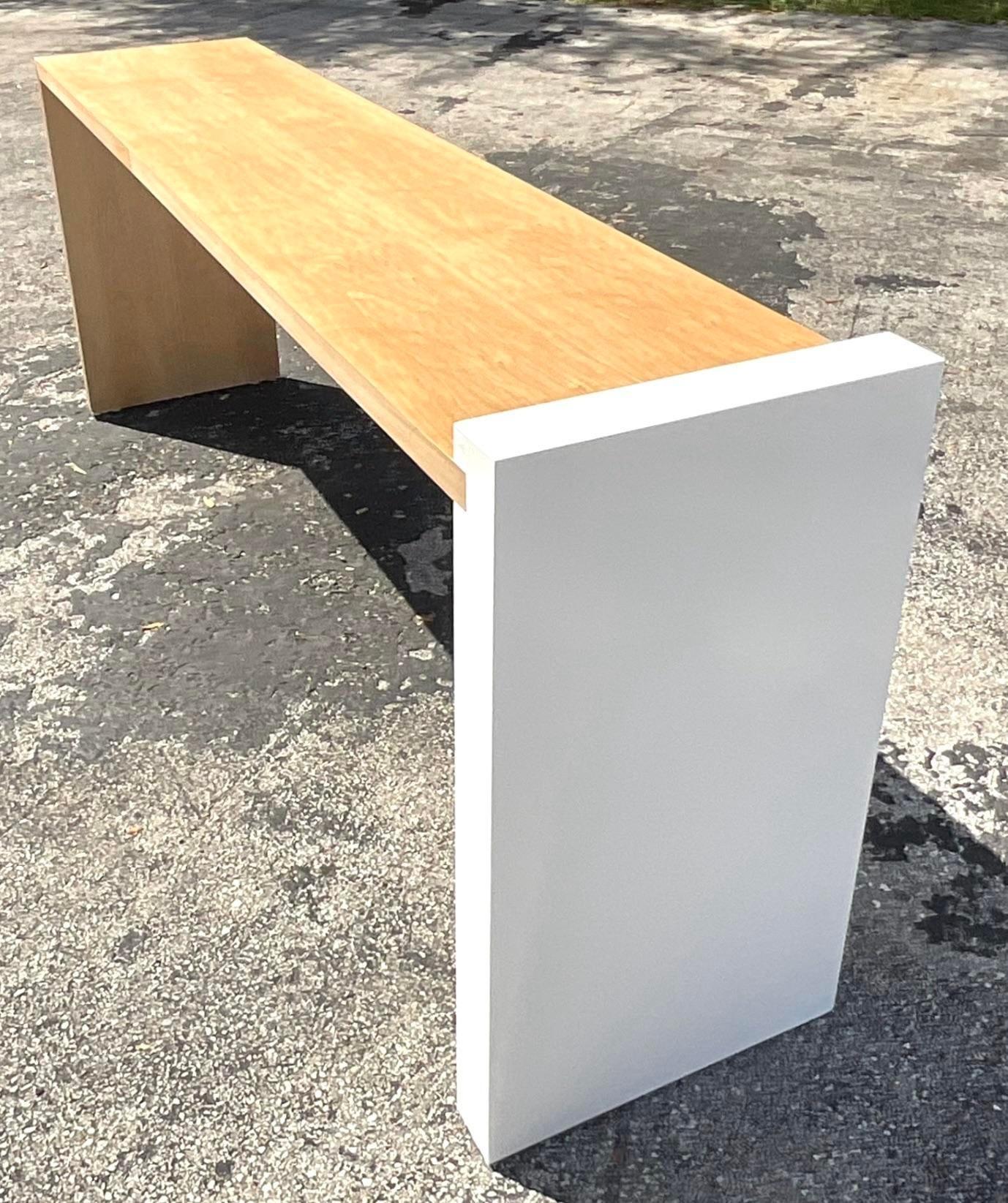 Américain Console vintage Boho Ej Victor Lindie en vente