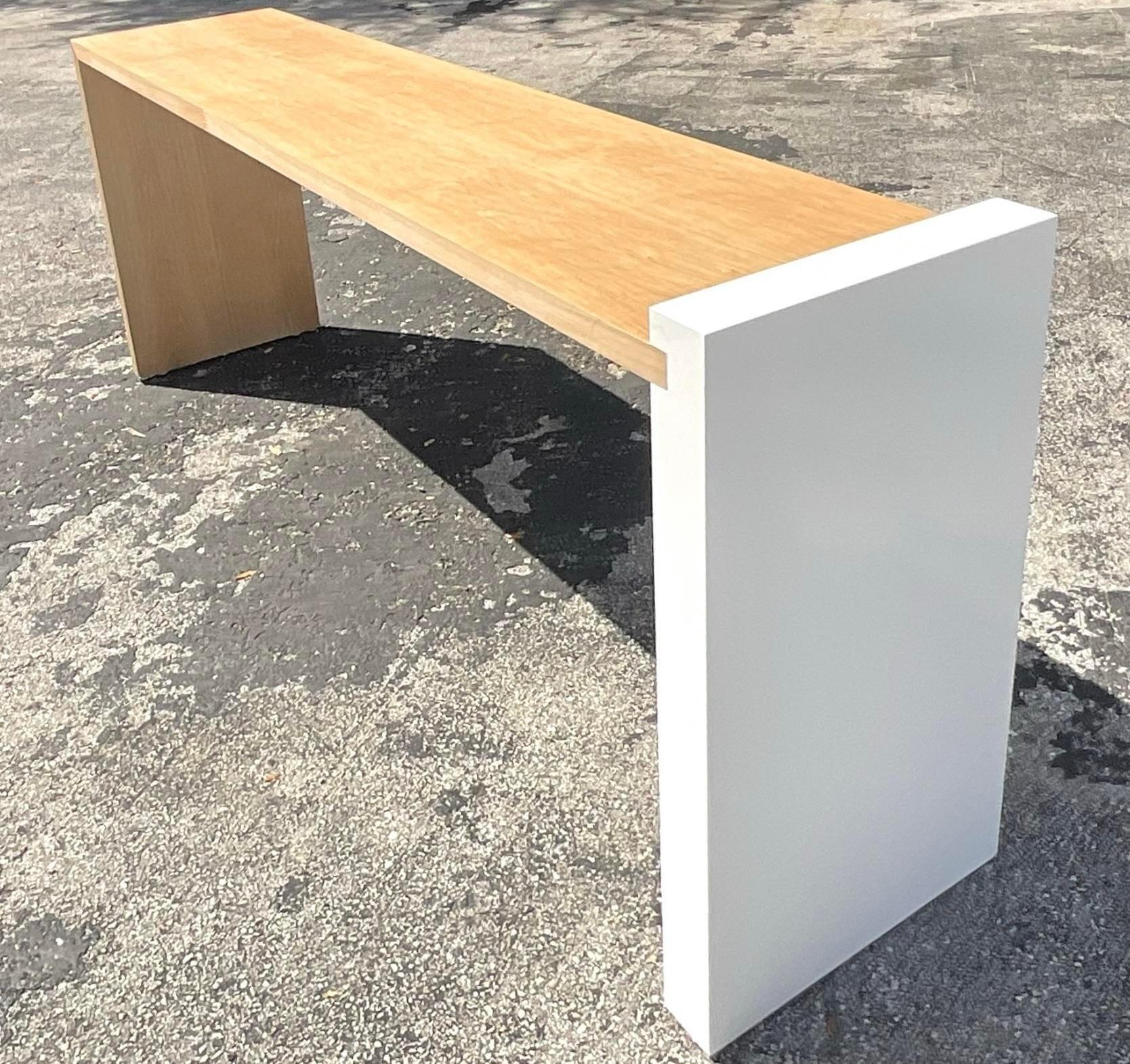 Console vintage Boho Ej Victor Lindie en vente 1