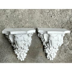 Vintage Boho Elephant Brackets - A Pair