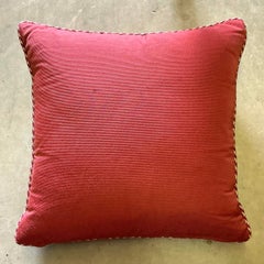 Vintage Boho Embroidered Monkey Pillow