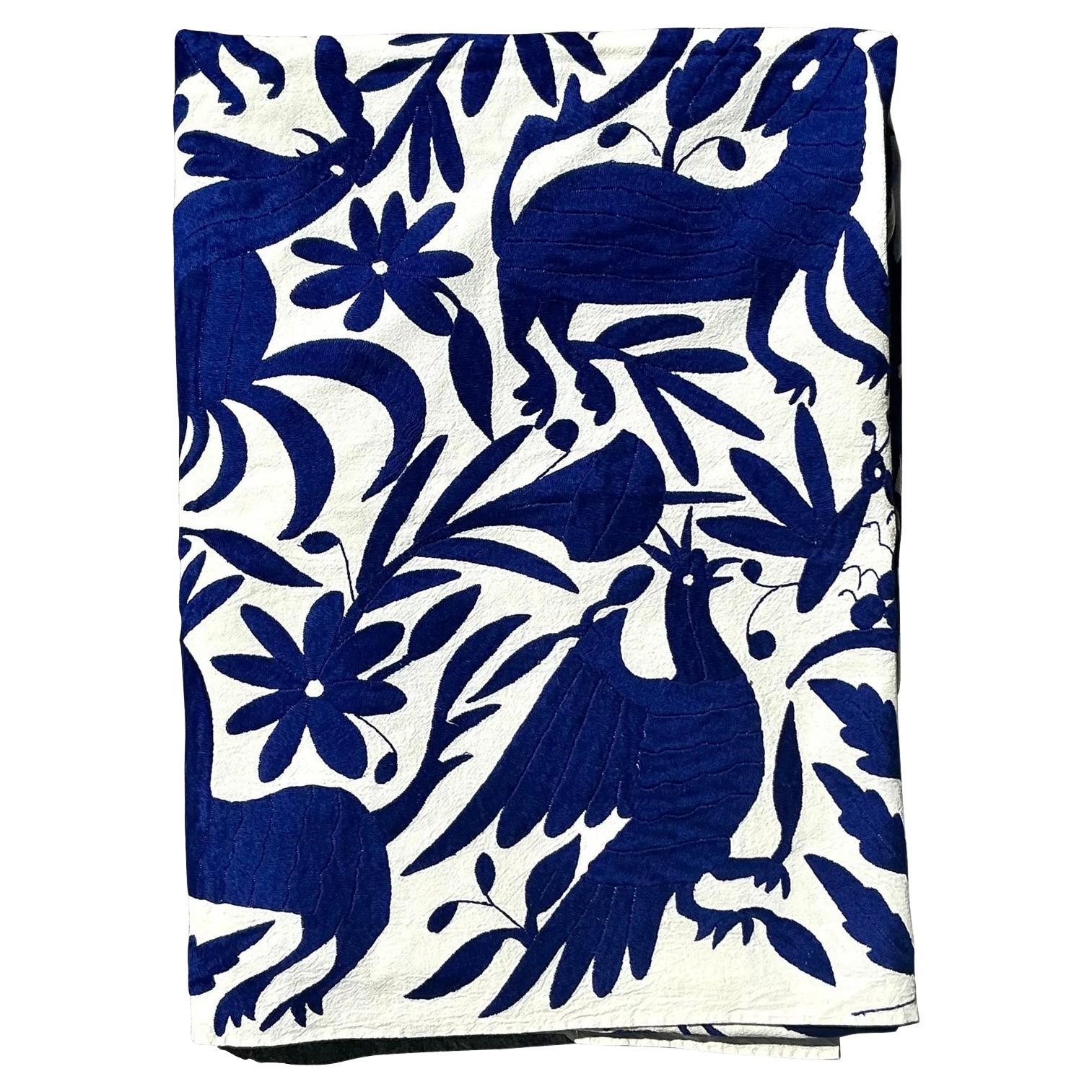 Tovaglia ricamata in stile boho vintage