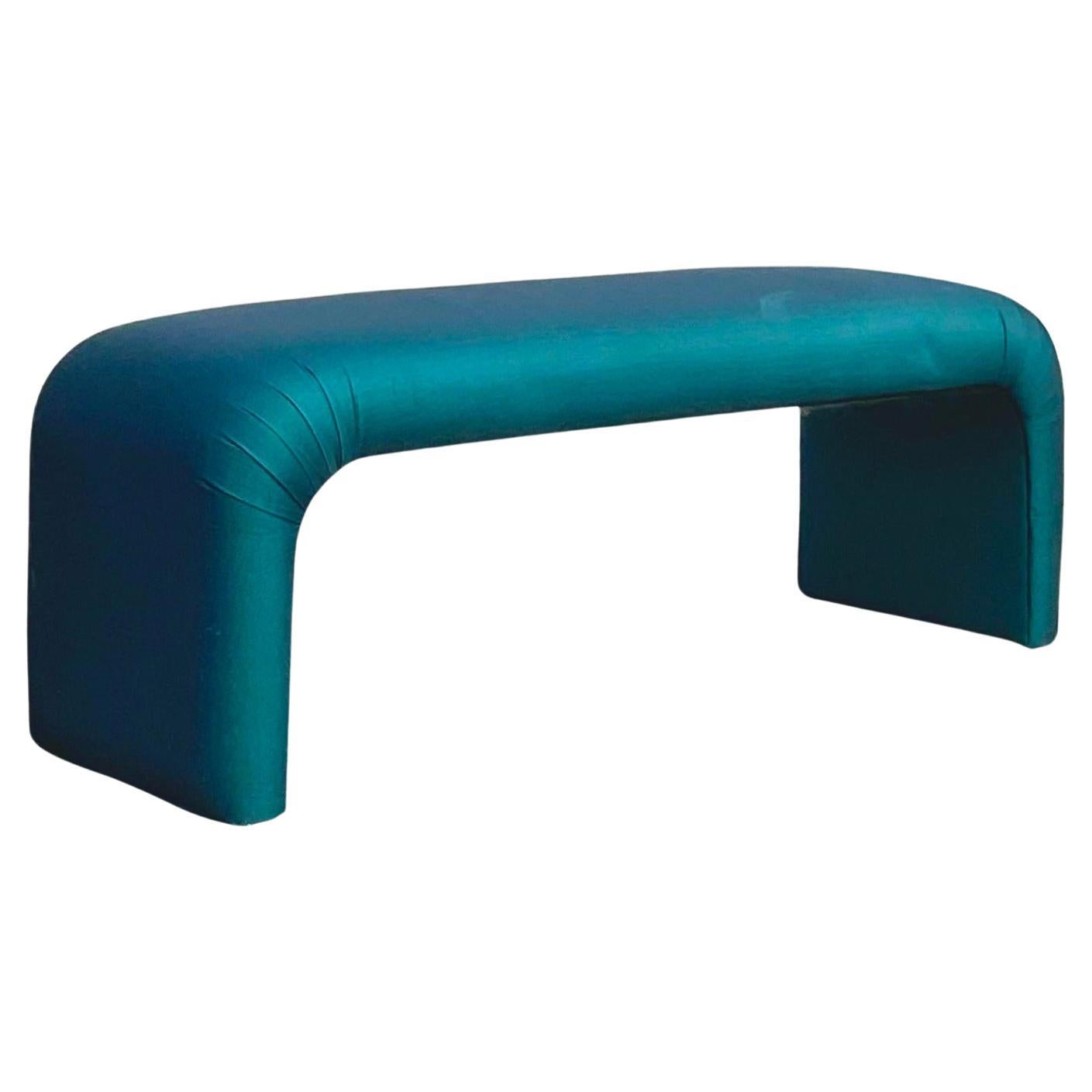 Waterfall Bench Upholstered - 30 For Sale on 1stDibs | upholstered ...