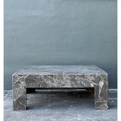 Vintage Boho Emperador Marble Coffee Table