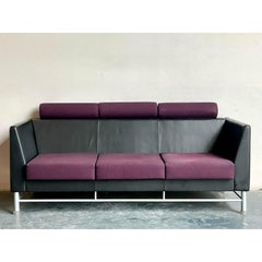 Vintage Boho Ettore Sottsass for Knoll Postmodern Sofa