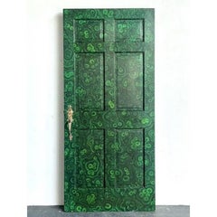 Porte Vintage Boho Faux Finished Malachite