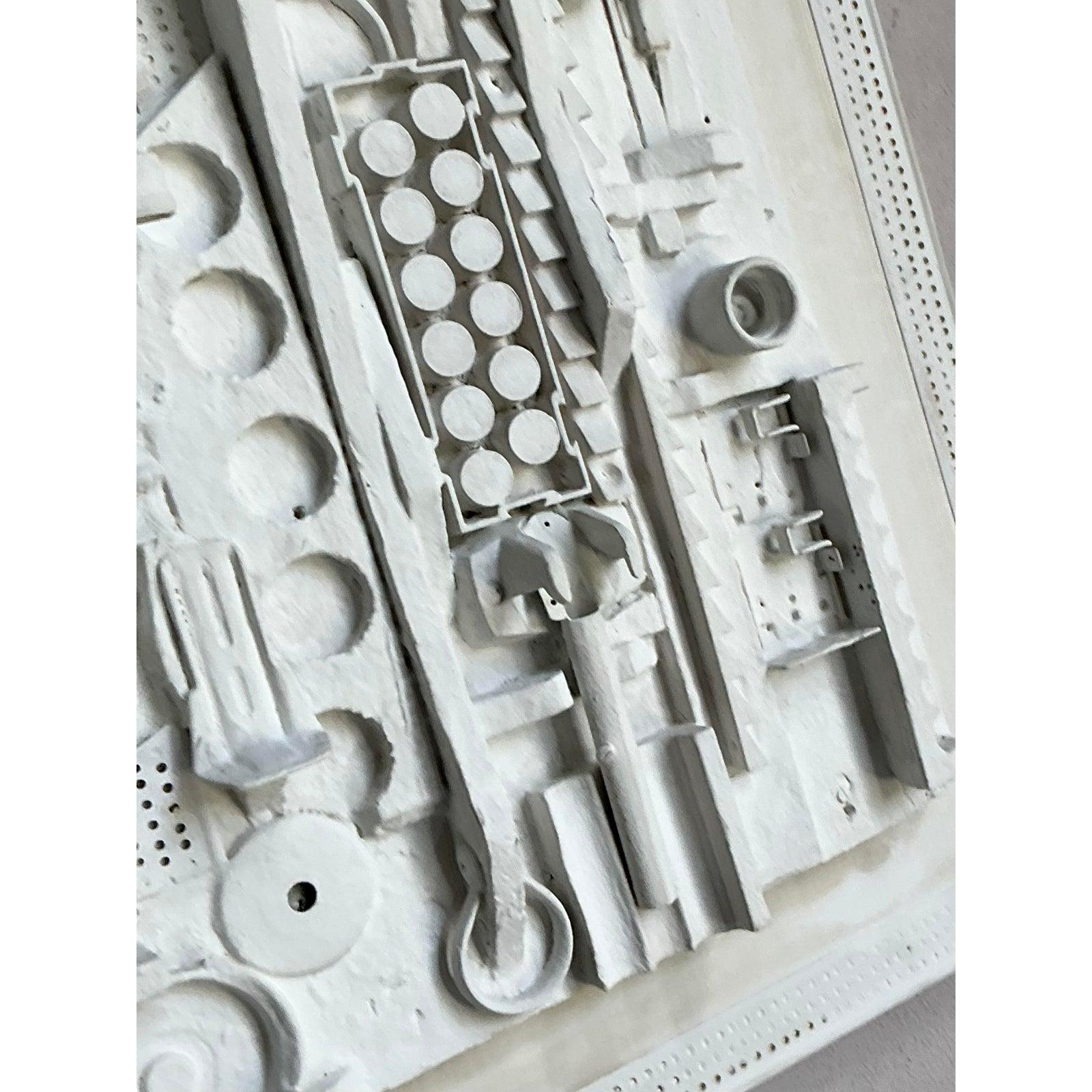 Vintage Boho Fundstück Wandskulptur (Industriell) im Angebot