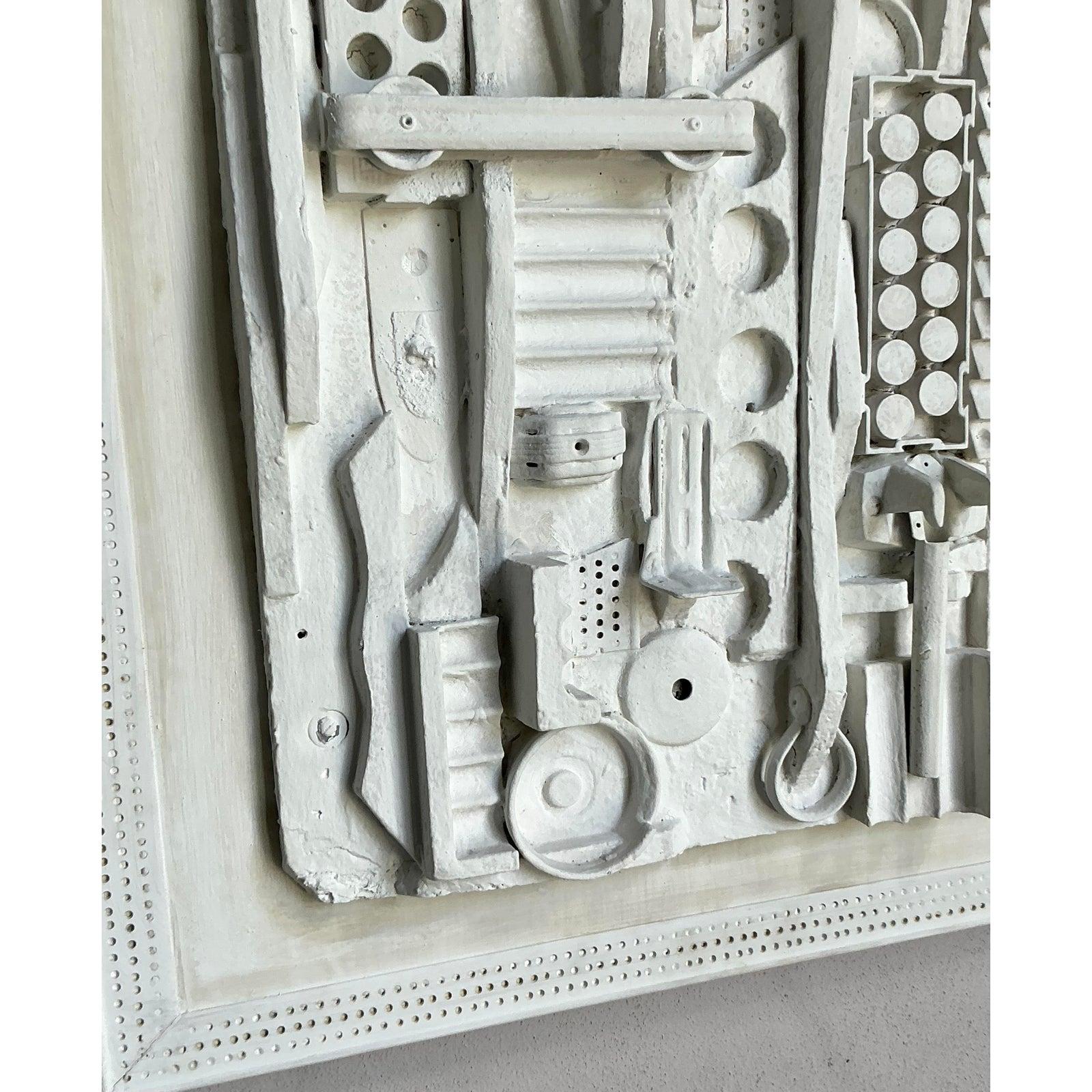 Vintage Boho Fundstück Wandskulptur (amerikanisch) im Angebot