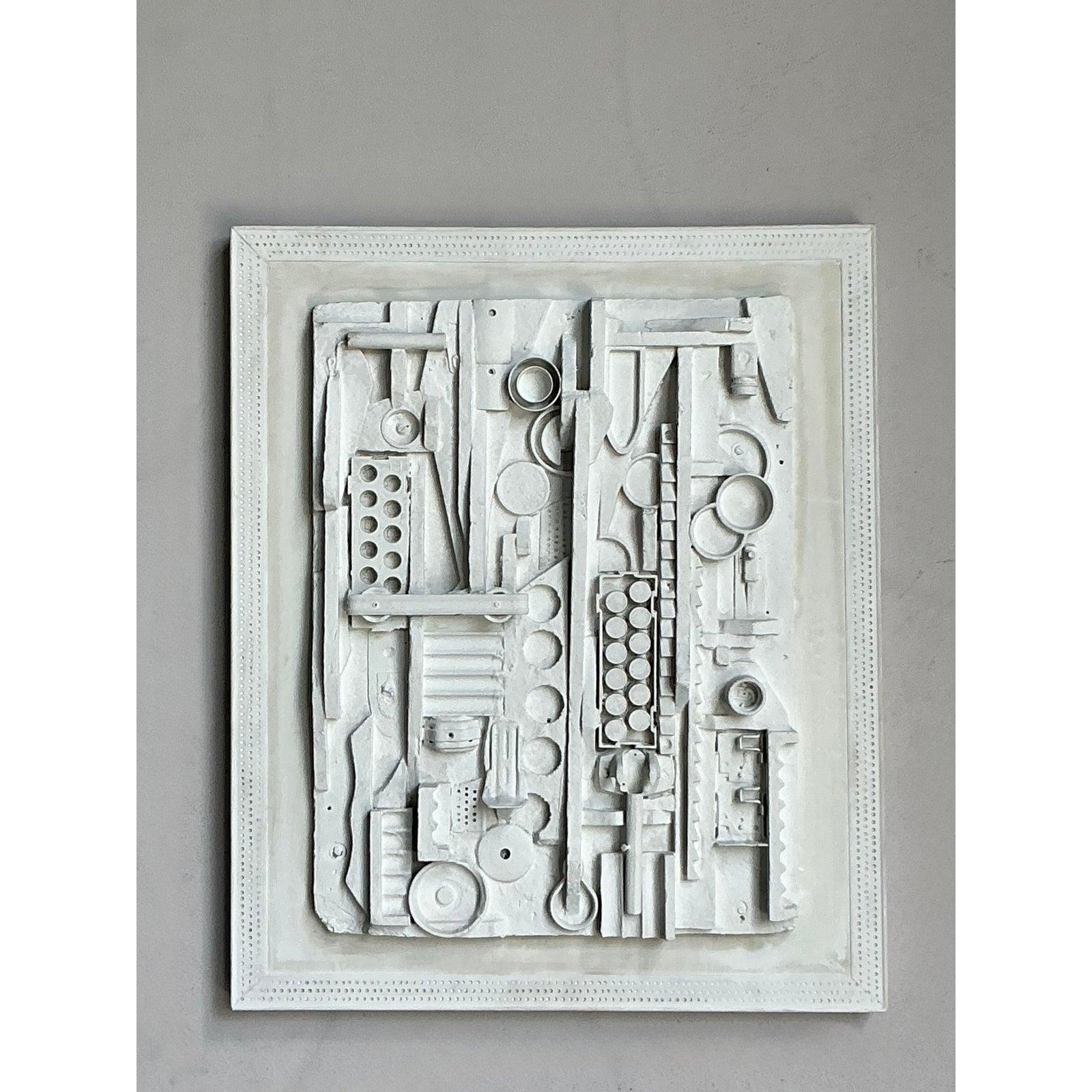 Vintage Boho Fundstück Wandskulptur im Zustand „Gut“ im Angebot in West Palm Beach, FL