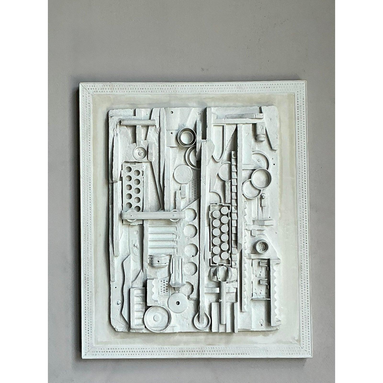 Vintage Boho Fundstück Wandskulptur (20. Jahrhundert) im Angebot