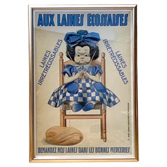 Vintage Boho French Advertising Poster