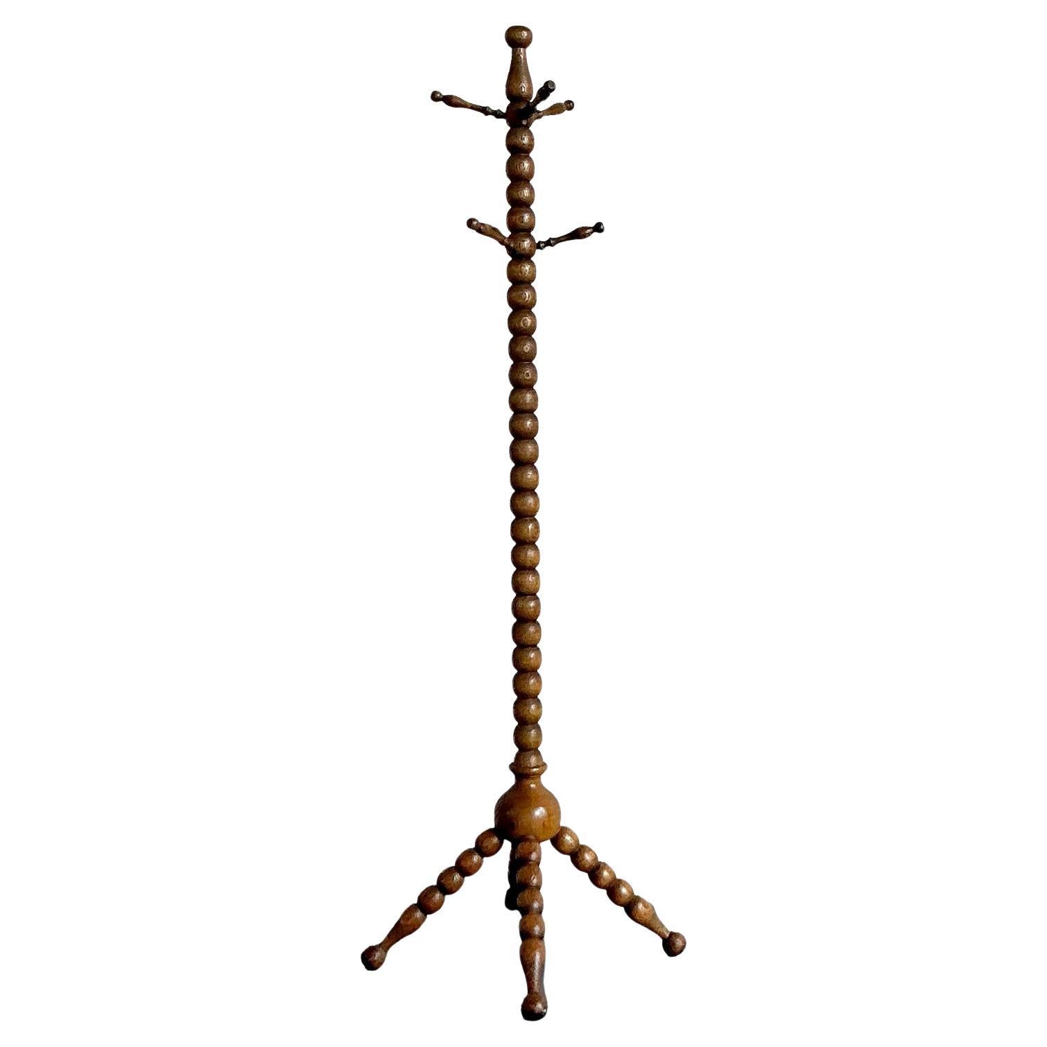 Vintage Boho French Bobbin Hat Rack