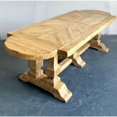 Vintage Boho French Refectory Table