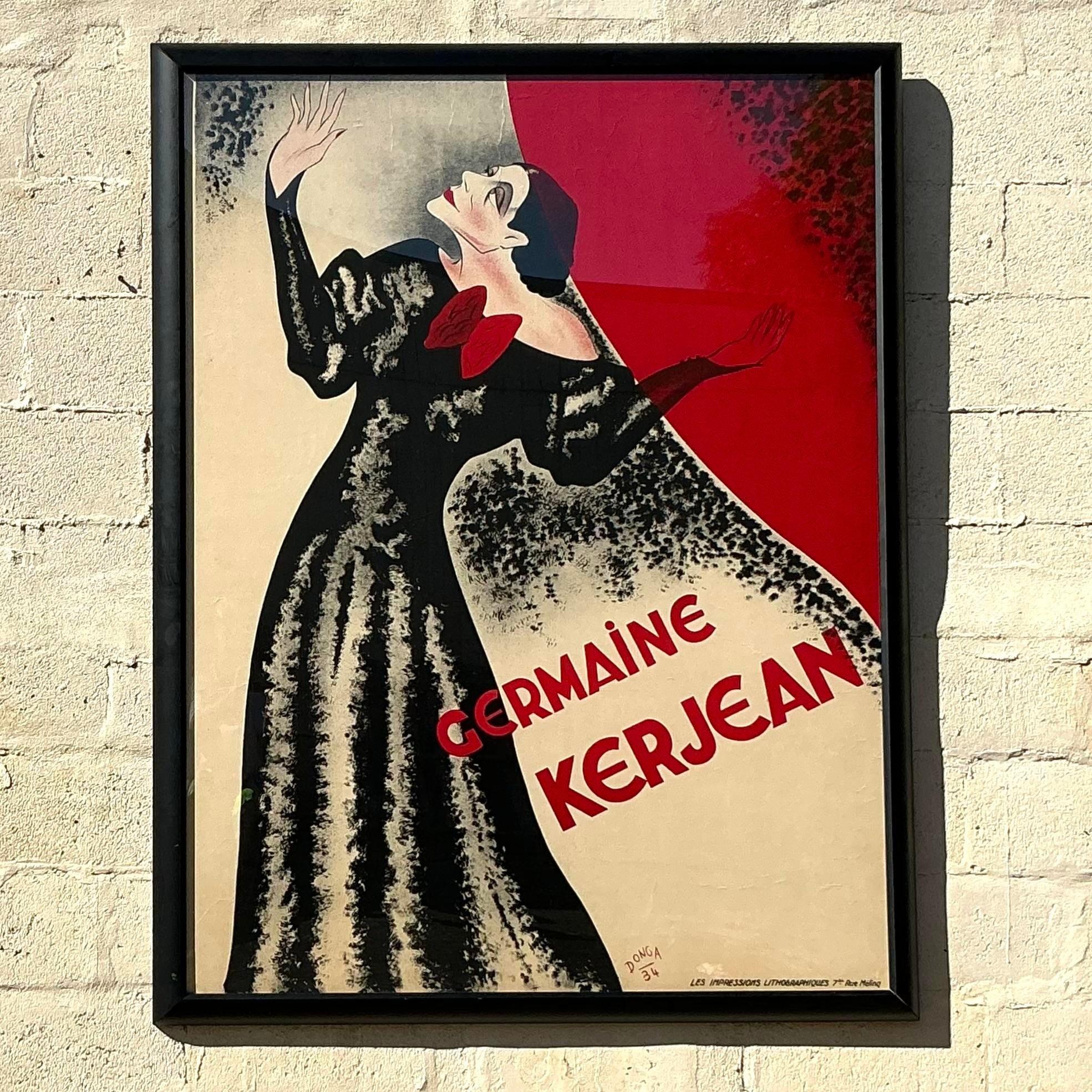 Plexiglas Affiche marquée Boho Germaine Kerman en vente