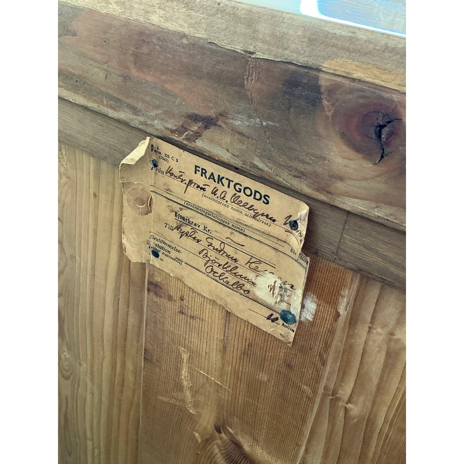 Vintage Boho Deutscher Biedermeier-Schreibtisch im Angebot 7