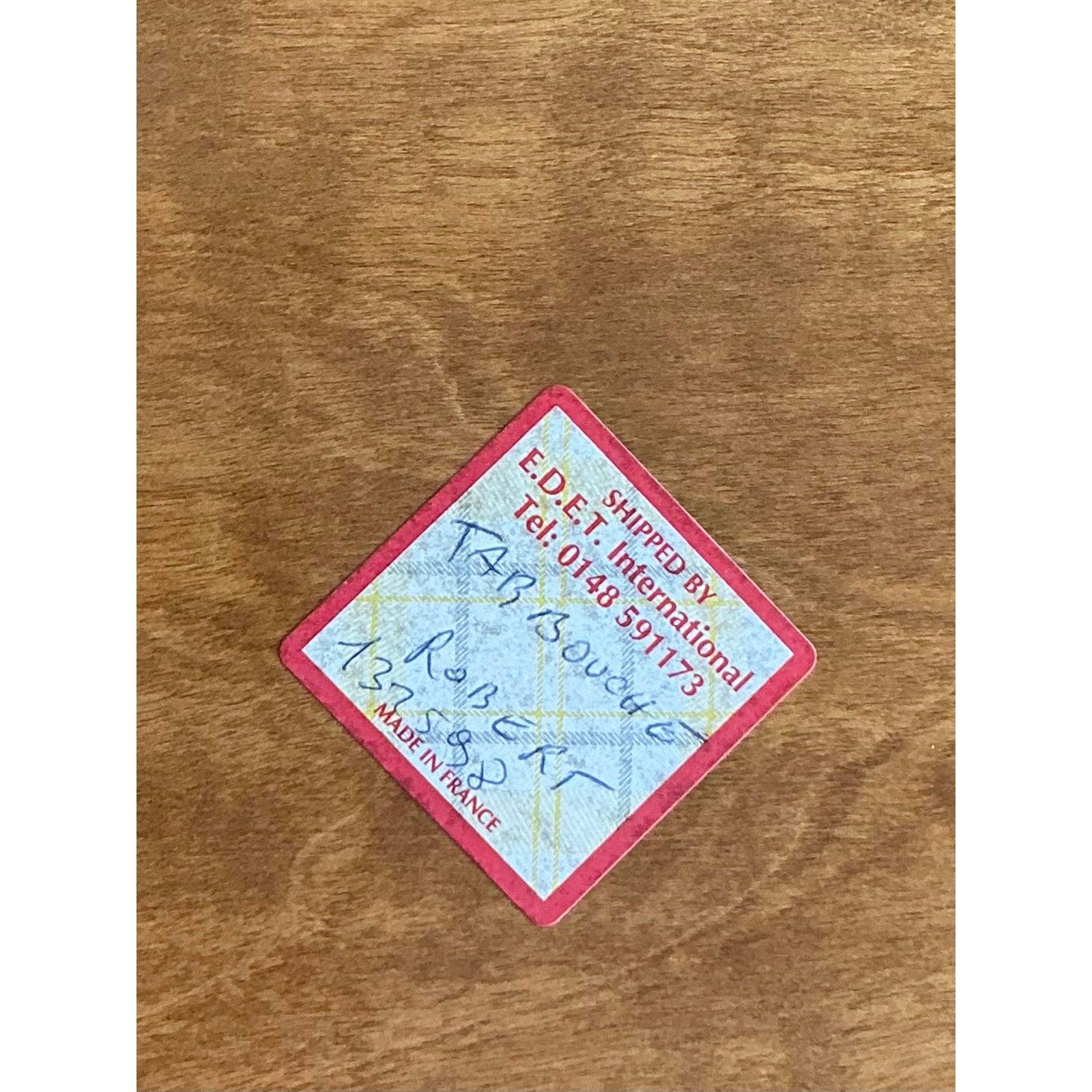 Vintage Boho Deutscher Biedermeier-Schreibtisch im Angebot 1