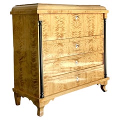 Antique Boho German Biedermeier Desk