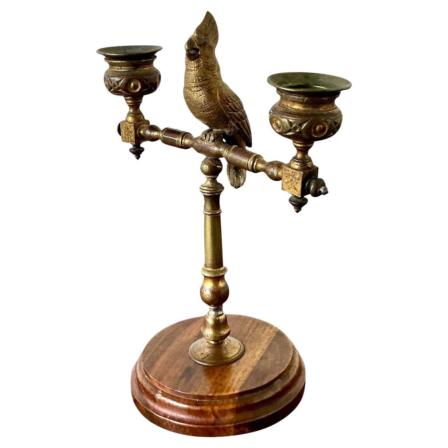 Bougeoir Vintage Boho Doré