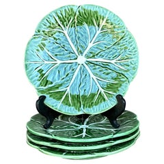 Assiettes à chou en céramique émaillée Boho - Lot de 4