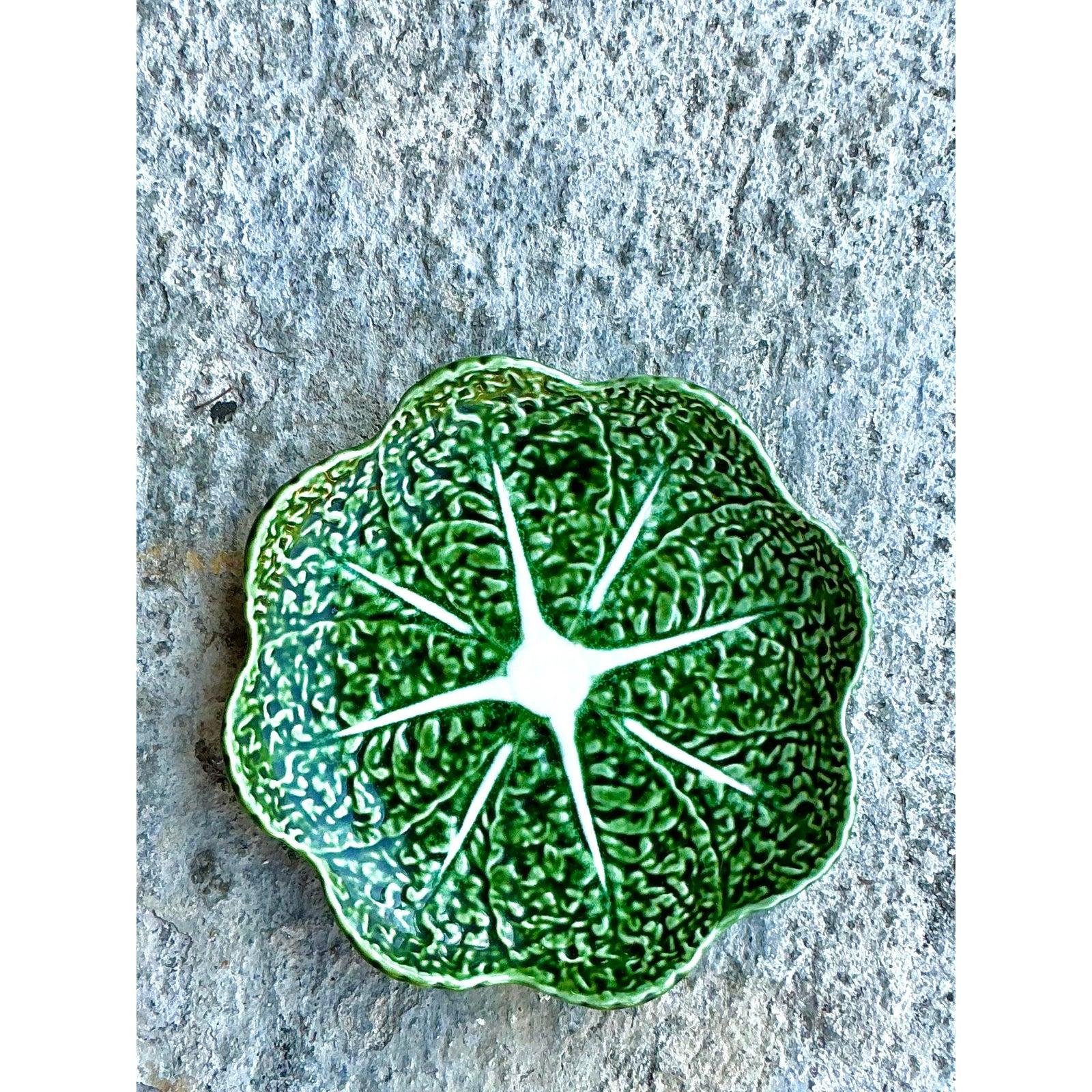 Assiettes à chou en céramique émaillée Boho - Lot de 8 en vente 1