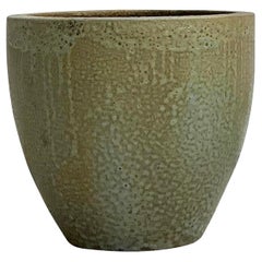 Vintage Boho Glazed Ceramic Ceramic Planter