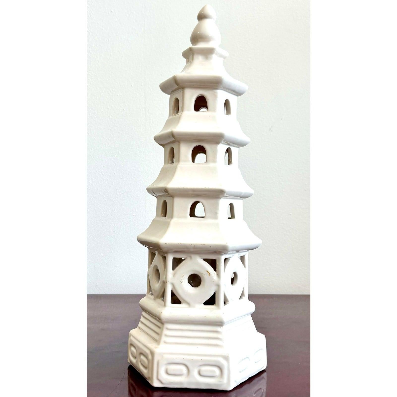 Americano Scultura in ceramica smaltata Vintage By in vendita