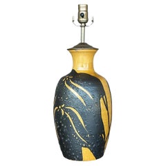 Vintage Boho Glazed Ceramic Splash Lamp