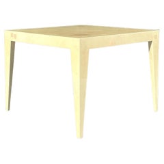 Table de jeu boho en peau de chèvre d'après Springer